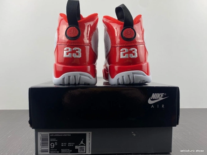 Cheap 9 302370-160 Retro Red Air Gym Jordan White 0709